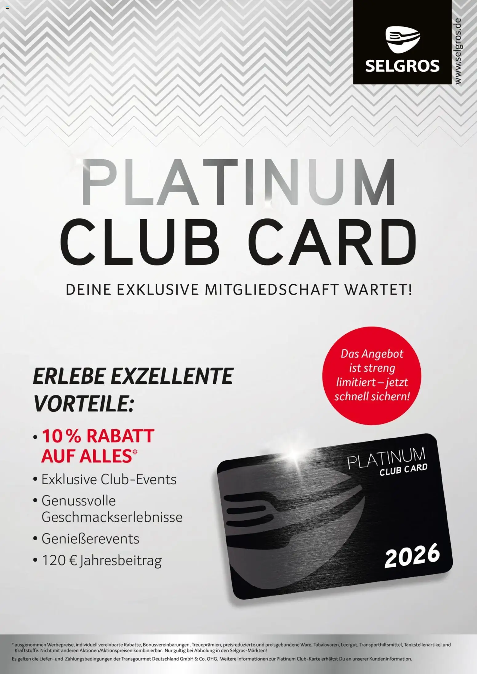 Selgros  Platinum Club – gültig ab 01.02.2026 | Seite: 1
