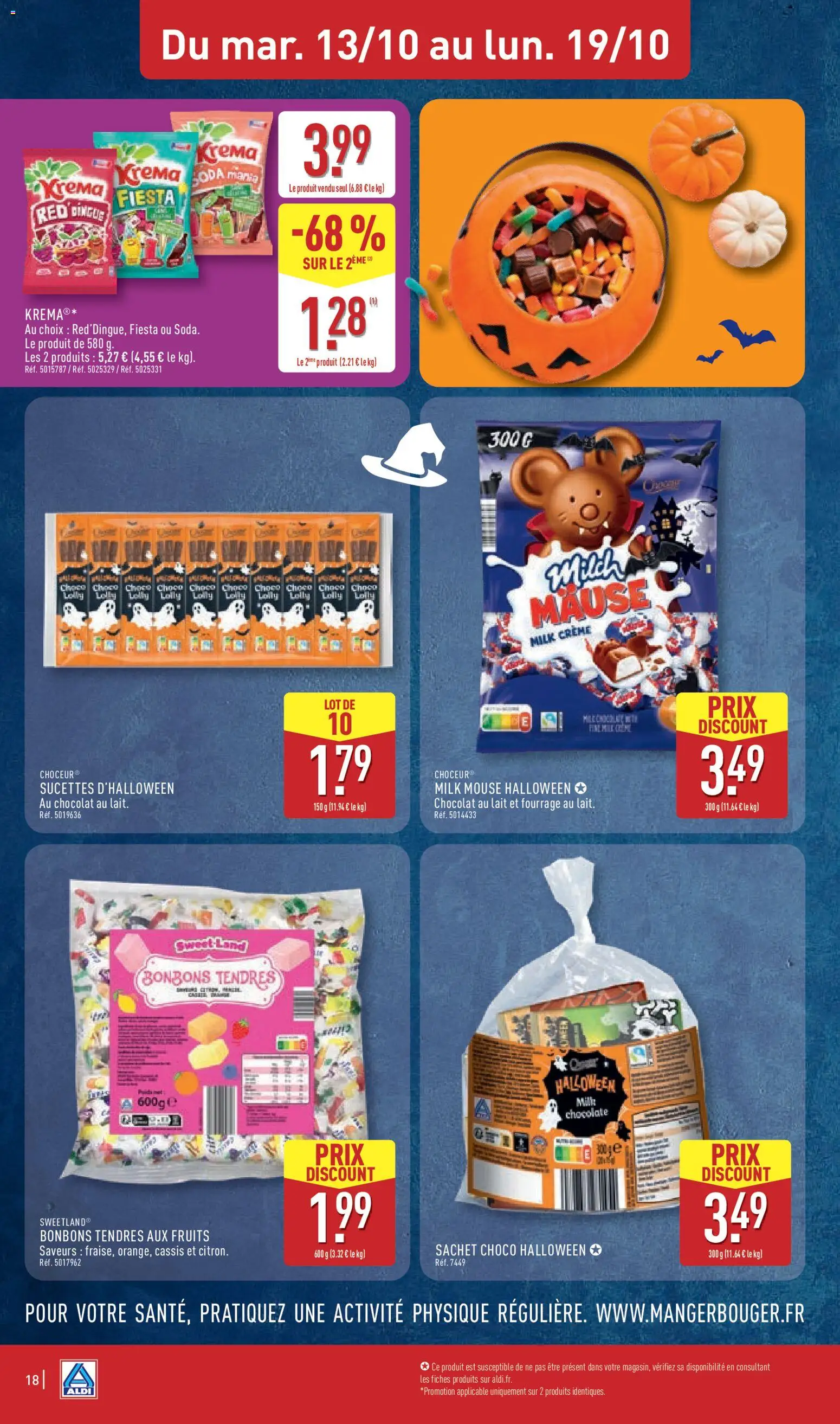 {H1} | Page: 20 | Produits: Cassis, Sucettes, Chocolat, Crème