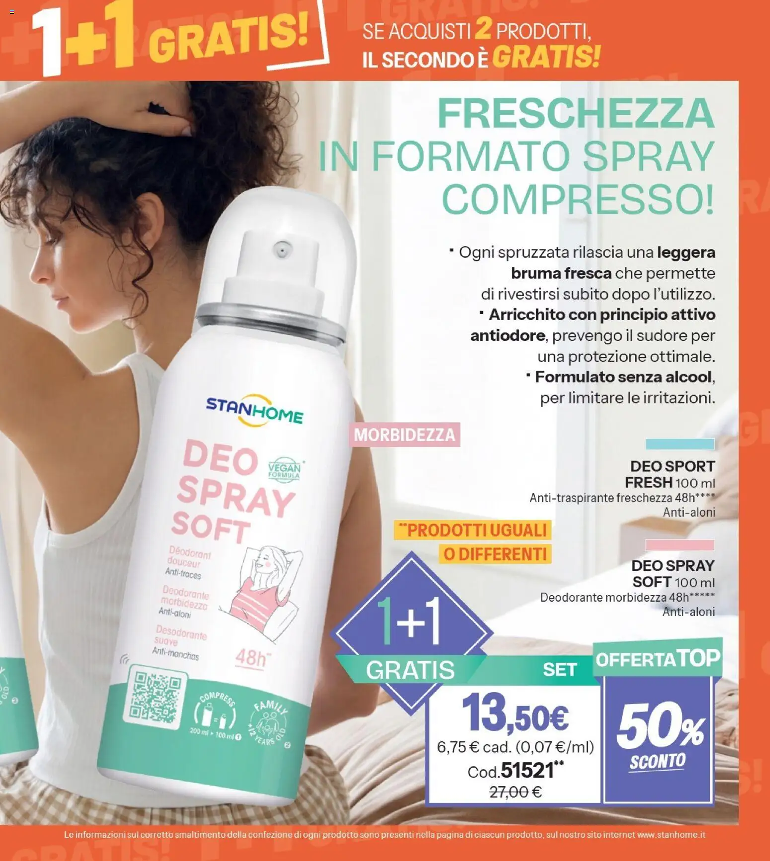Volantino Stanhome del 14/07/2026 | Pagina: 84 | Prodotti: Deodorante, Antitraspirante
