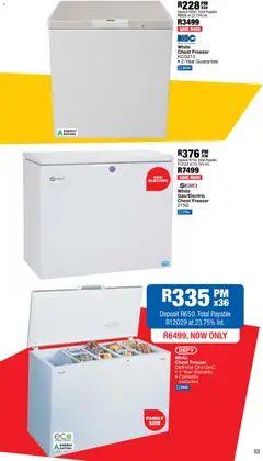 OK Furniture specials catalogue – valid from 04.05.2026 | Page: 4 | Products: Freezer, Chest freezer