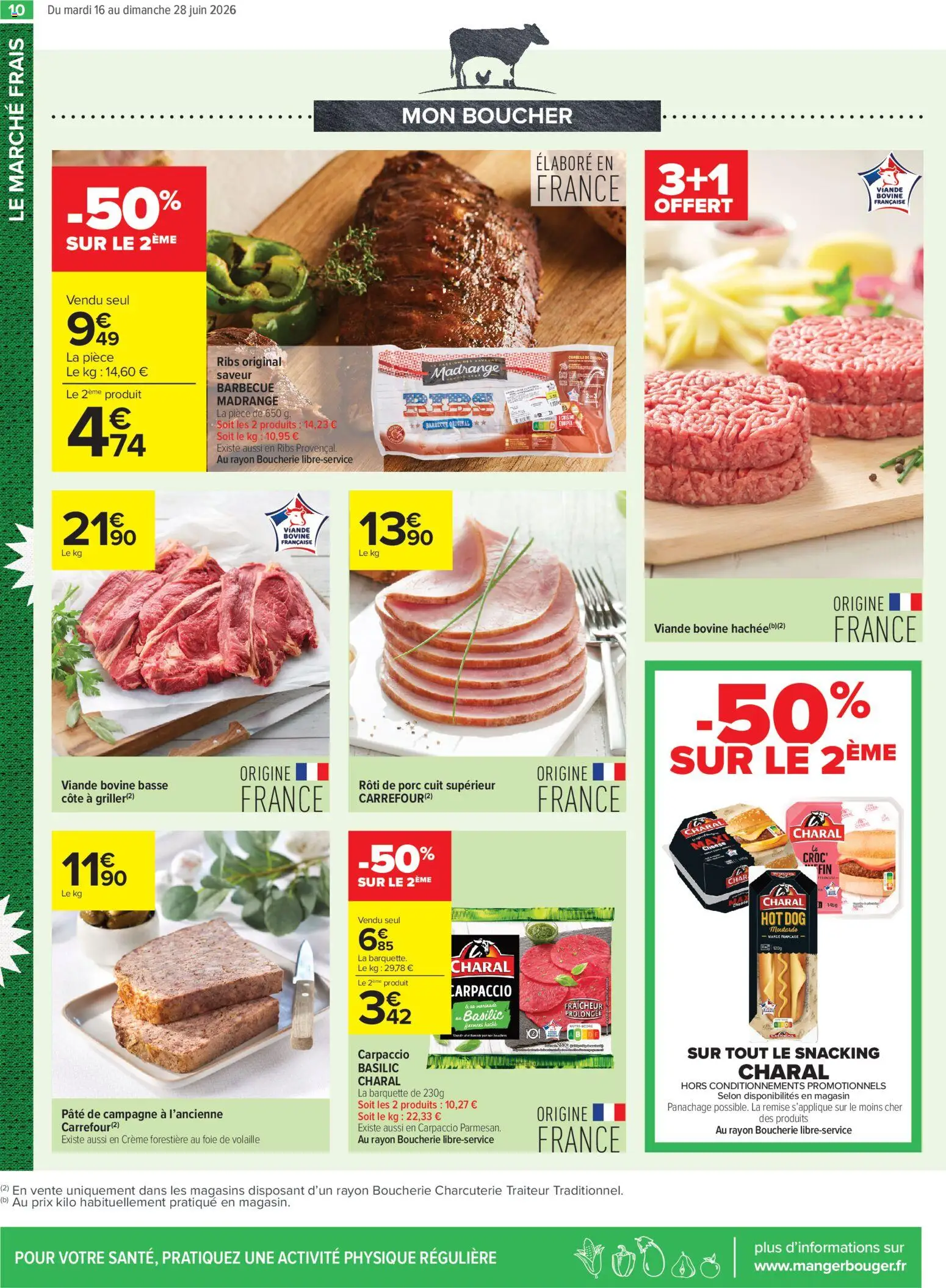 {H1} | Page: 10 | Produits: Barbecue, Hot dog, Ribs, Crème