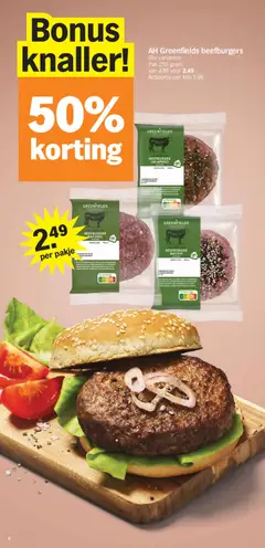 Albert Heijn Folder week / de la semaine 42 - Voorbeeld van een folder van Albert Heijn, geldig van 12/10/2026 | Pagina: 8 | Producten: Vlees, Bacon, Rundvlees, Mes