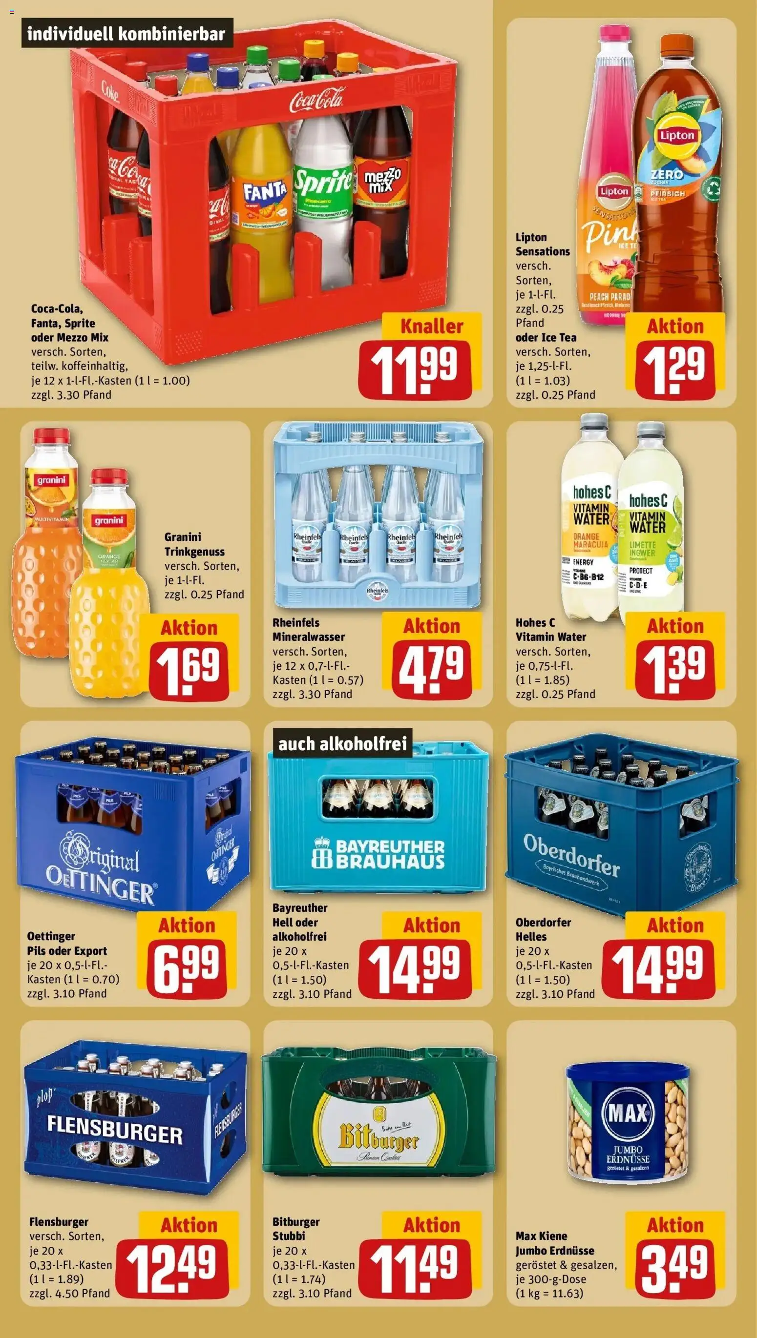 REWE Prospekt ab 28.09.2026 zum Blättern » Angebote | Seite: 22 | Produkte: Fanta, Flensburger, Limette, Hohes c