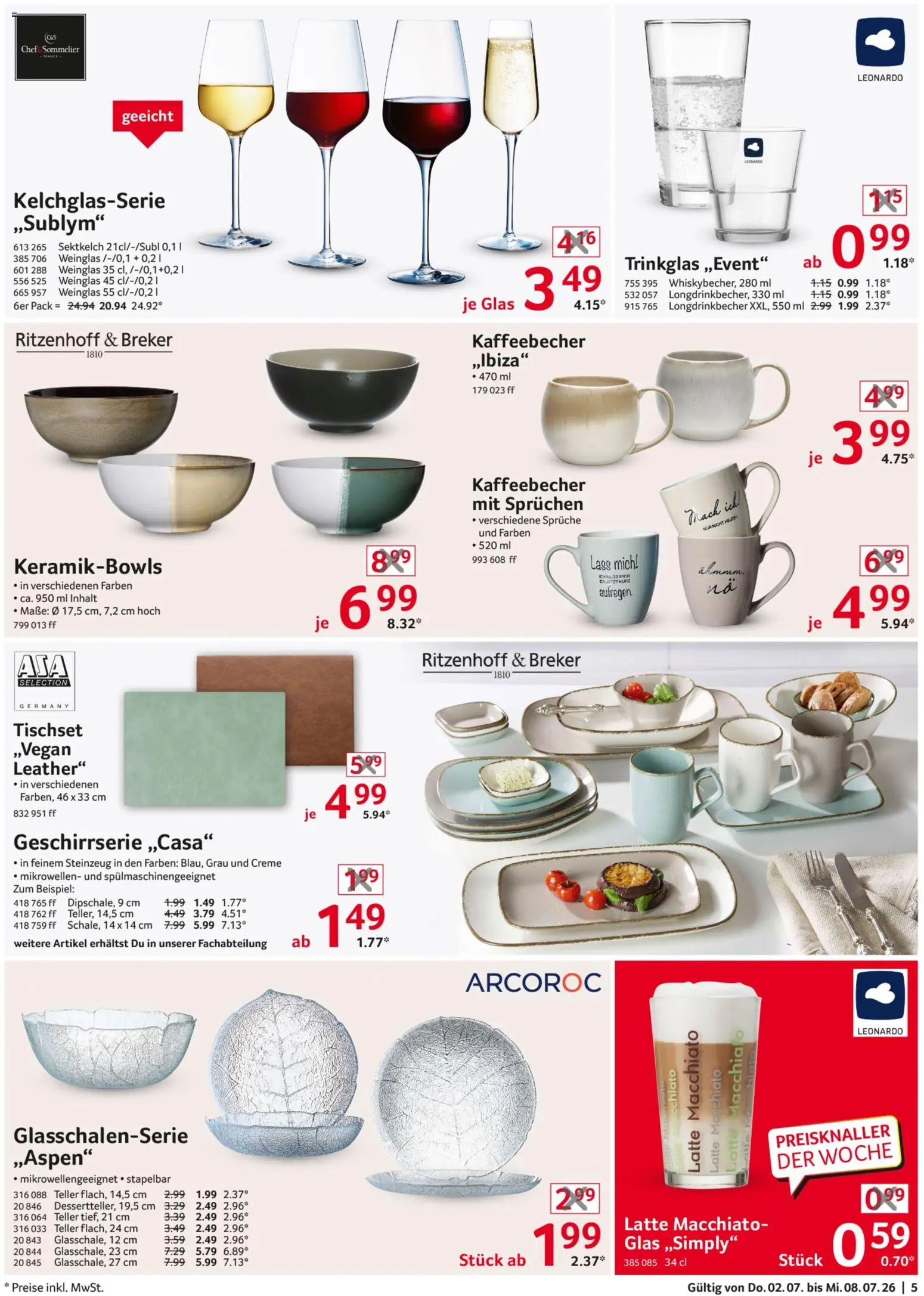 Selgros Non Food – gültig ab 02.07.2026 | Seite: 5 | Produkte: Creme