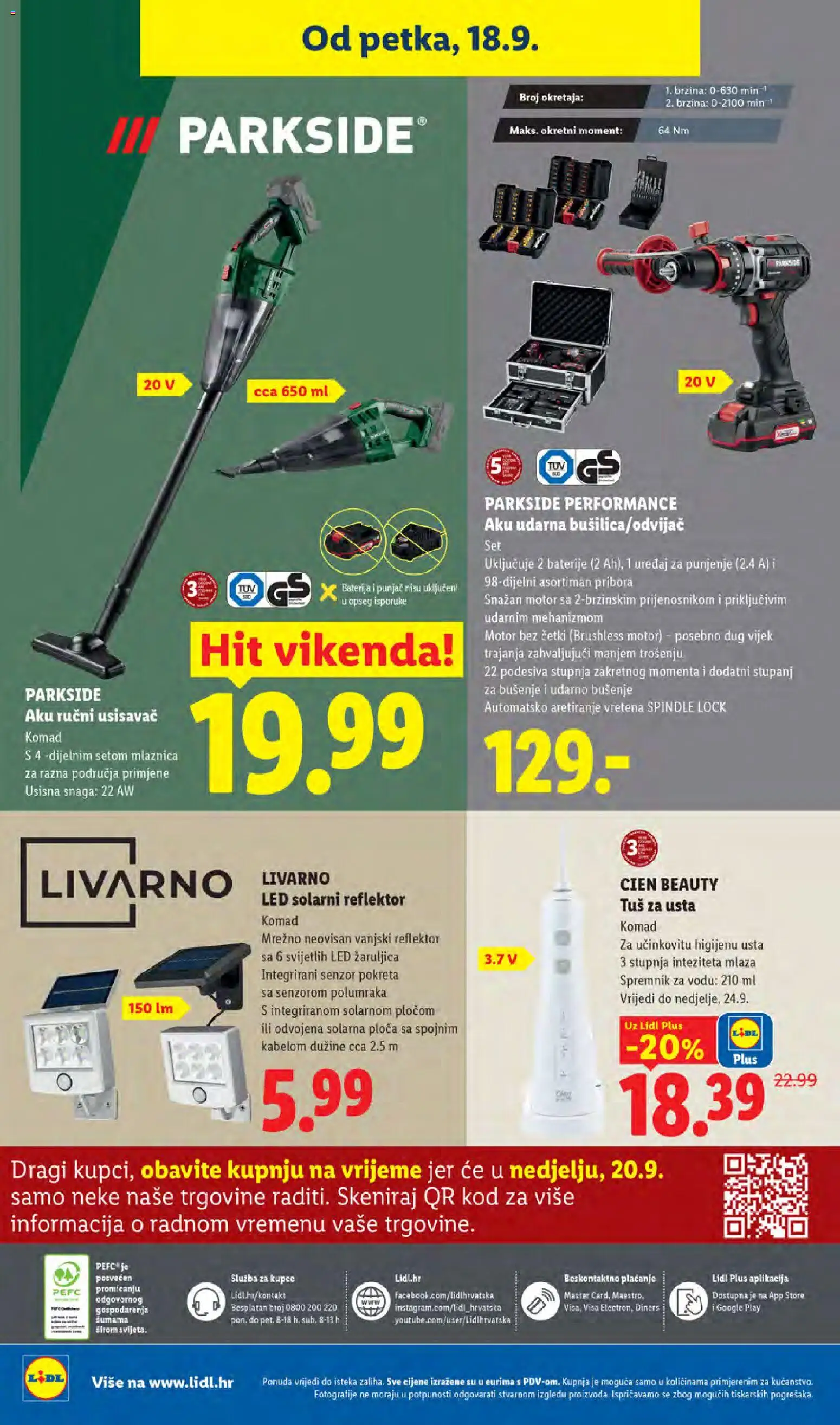 Lidl katalog | vrijedi od 14.09.2026 | Stranica: 72