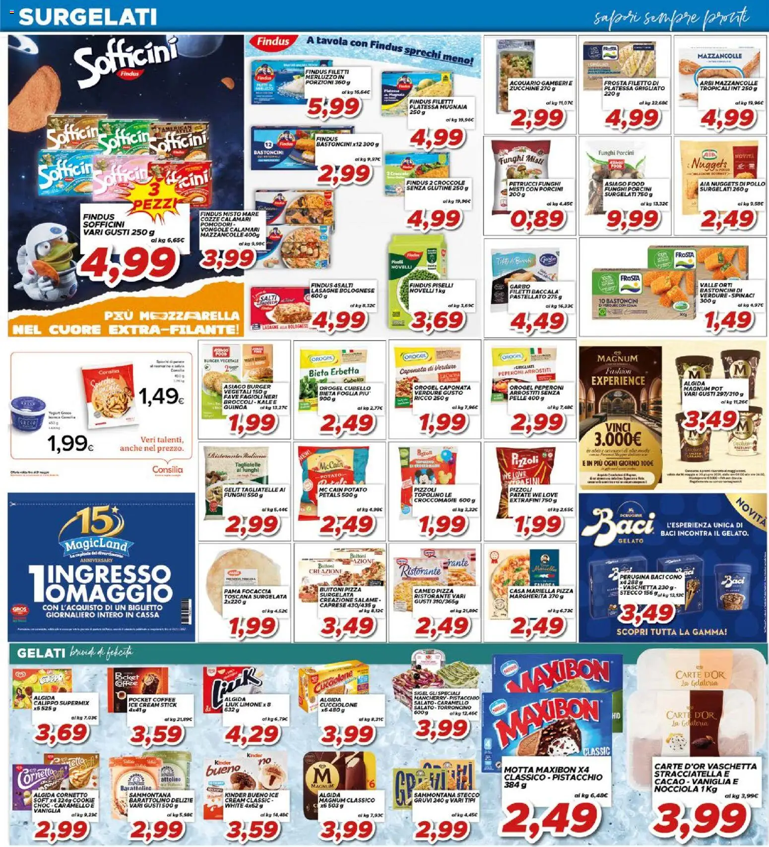 Volantino Ma Supermercati del 20.05.2026 | Pagina: 6 | Prodotti: Vongole, Verdure, Cacao, Stracciatella