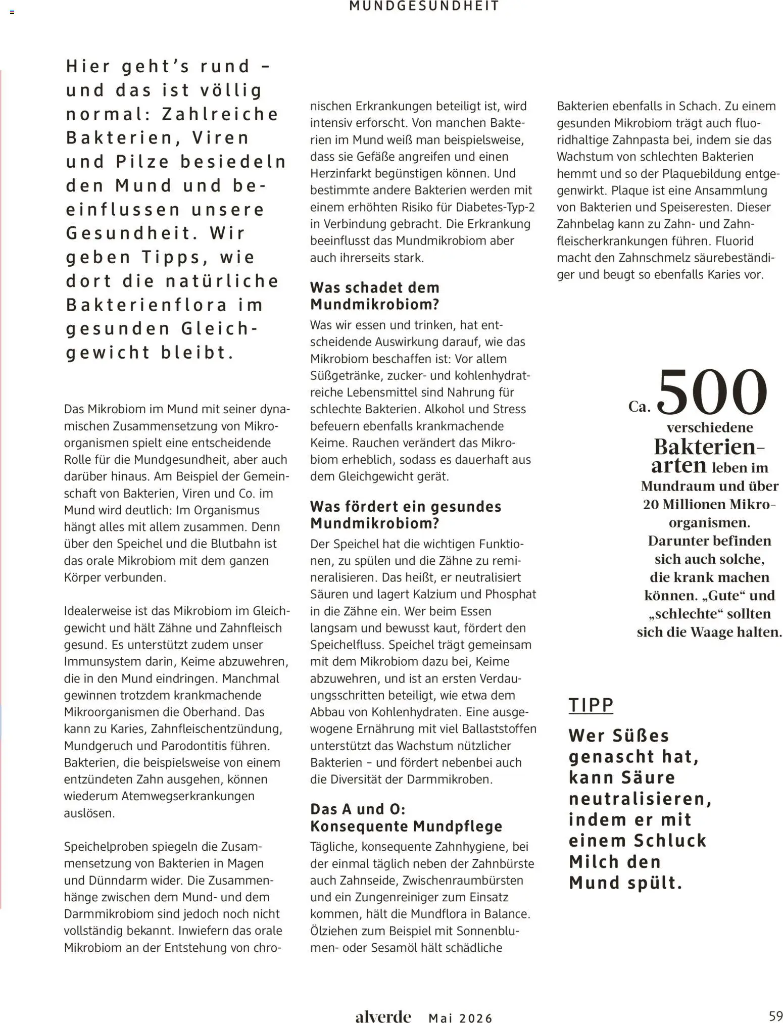 dm drogerie Prospekt 	 – gültig ab 01.05.2026 | Seite: 59 | Produkte: Milch, Zahnpasta, Zahnbürste, Zucker