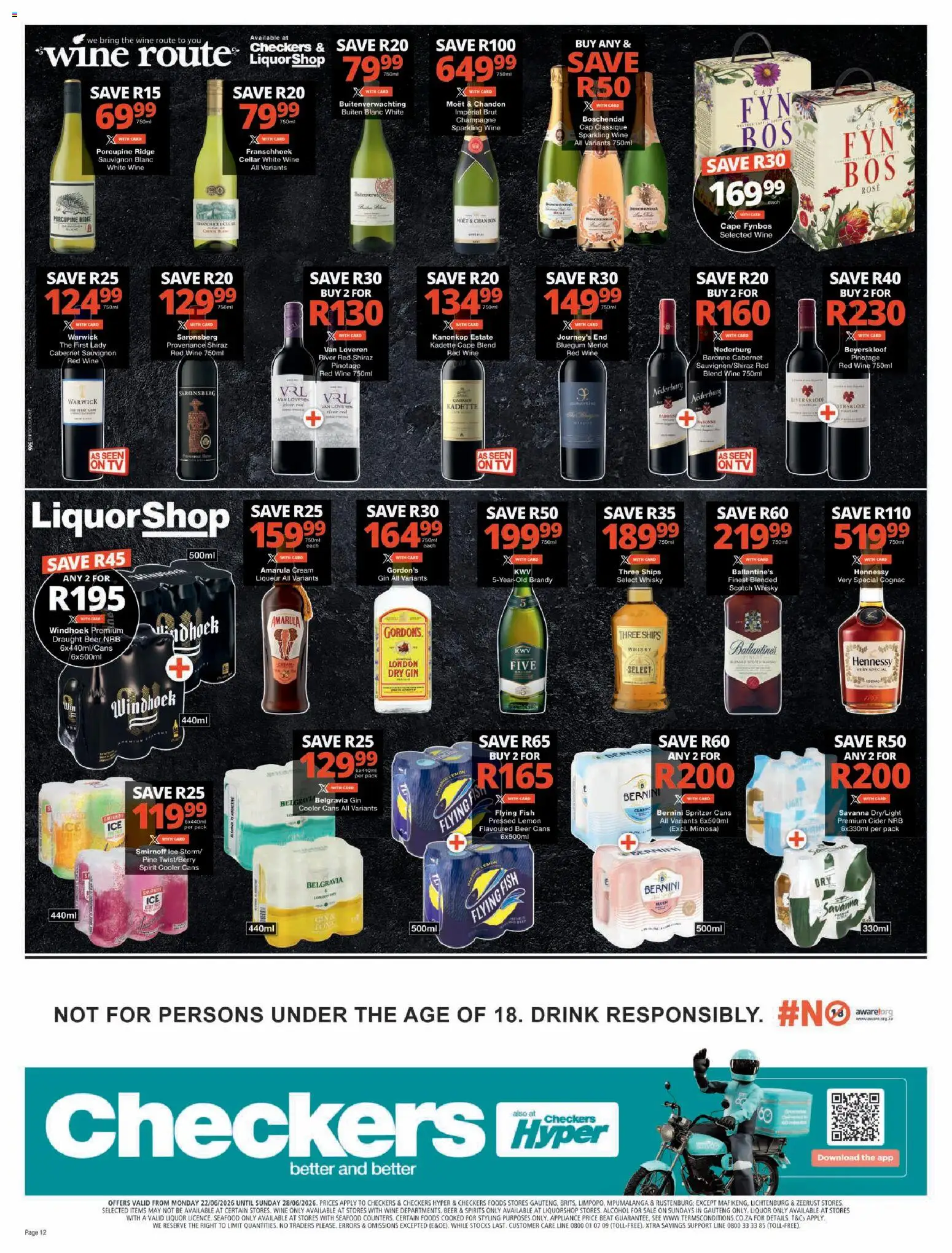 New Checkers catalogue – valid from 22/06/2026 | Page: 12