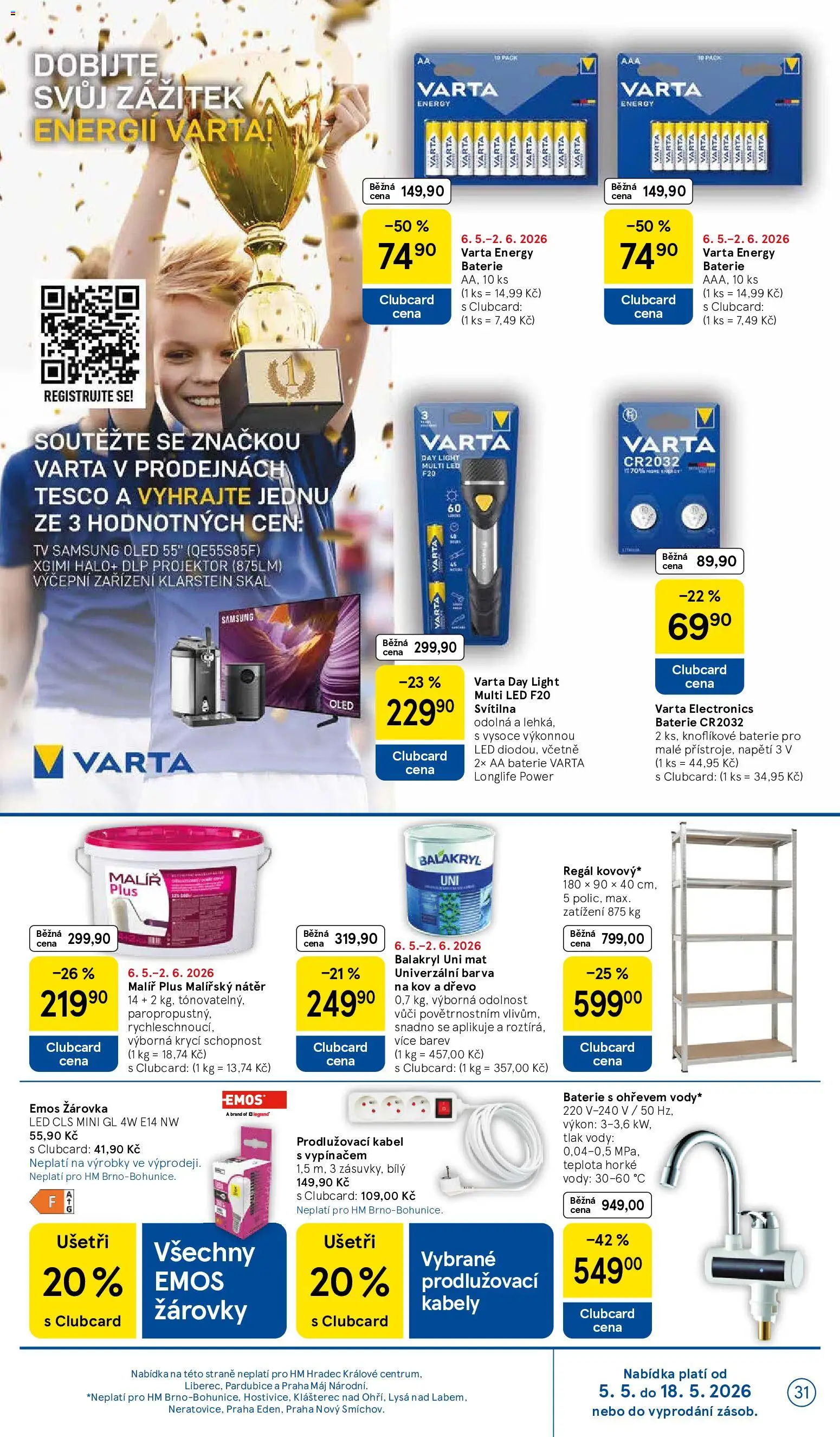 Tesco leták - Hypermarket od 06.05.2026 | Strana: 31