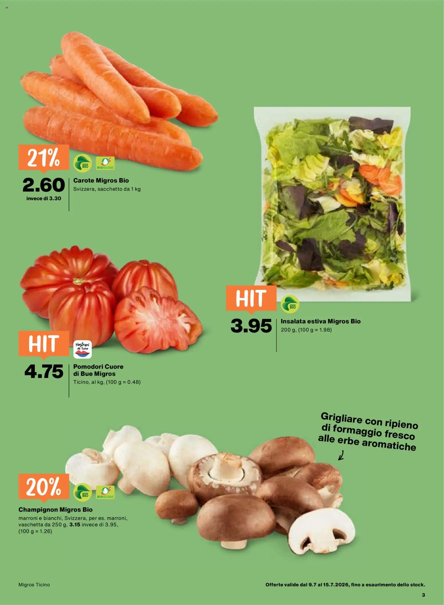 Migros aktionen IT – gültig ab 09.07.2026 | Seite: 3