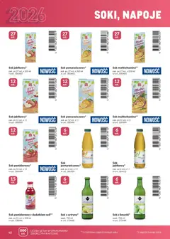 Pogląd oferty "Makro gazetka - Marki własne dla Twojego sklepu" - ważna od 23.04.2026 | Strona: 40 | Produkty: Sok multiwitamina, Sok pomidorowy, Napoje, Sok