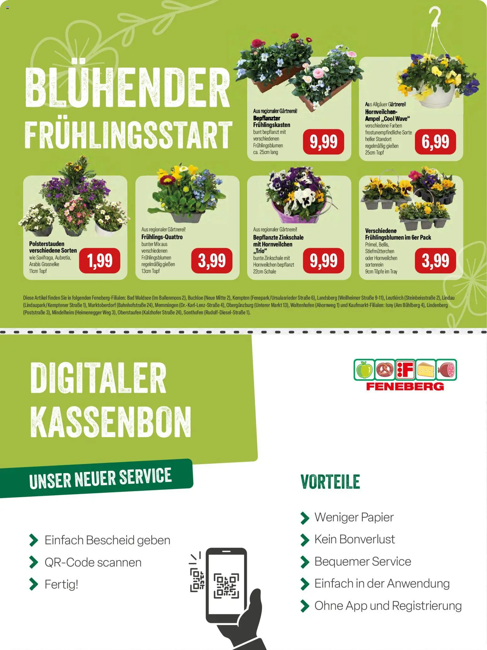 Feneberg Angebote – gültig ab 19.03.2026 | Seite: 9 | Produkte: Stiefmutterchen, Bad