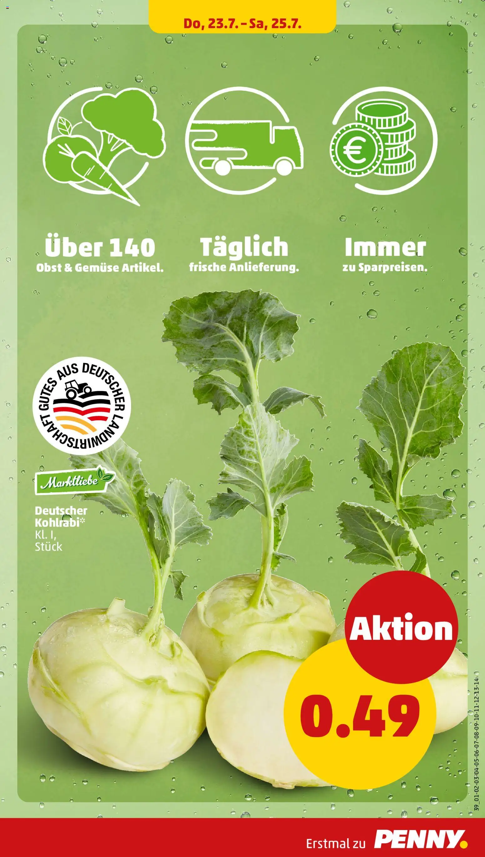 Penny Prospekt – gültig ab 20.07.2026 | Seite: 31 | Produkte: Kohlrabi, Gemüse, Obst
