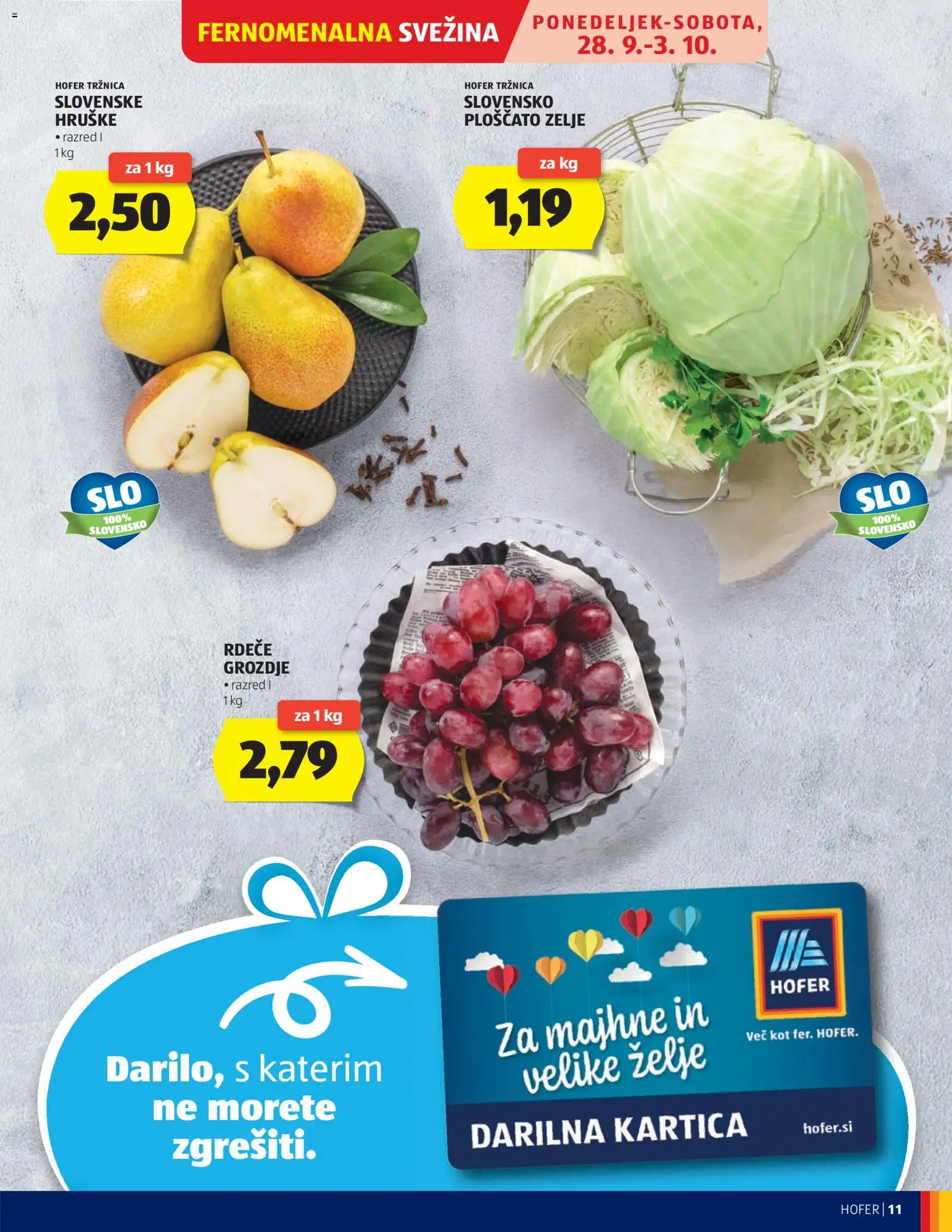 Novi Hofer katalog ponudbe – veljaven od 23.09.2026 | Stran: 11