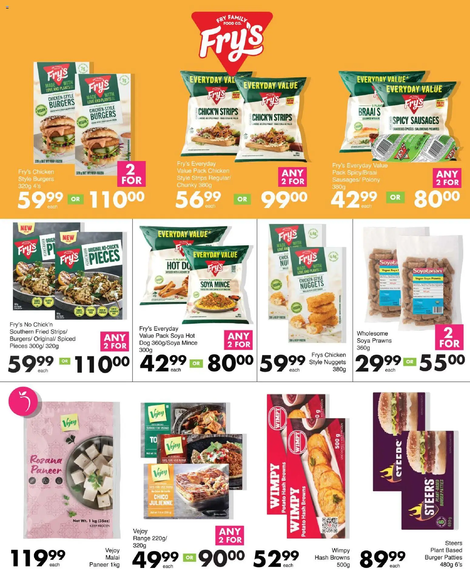 New Save catalogue – valid from 29/09/2026 | Page: 12 | Products: Polony, Chicken, Soya mince, Fry's