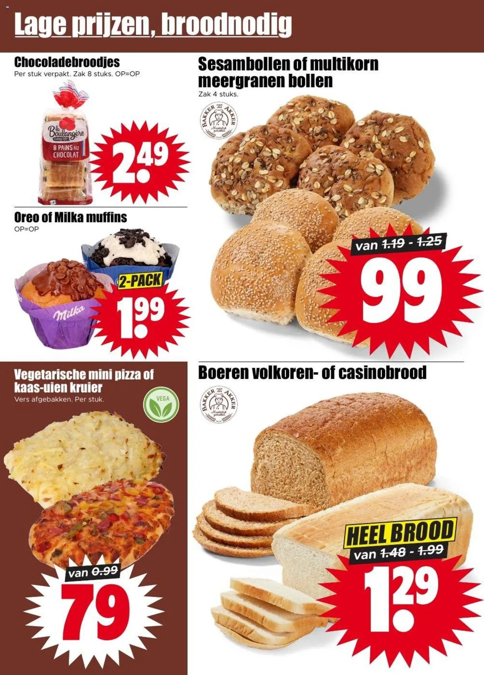 {H1} | Pagina: 6 | Producten: Brood, Pizza, Zak, Oreo