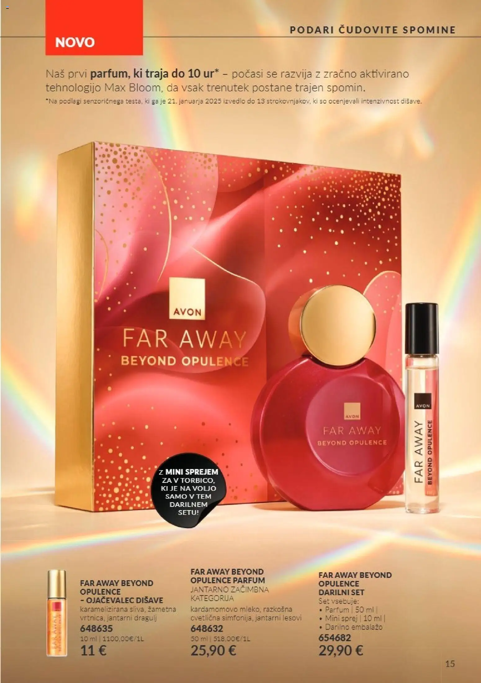 Novi Avon katalog ponudbe – veljaven od 01.11.2026 | Stran: 15 | Izdelki: Parfum