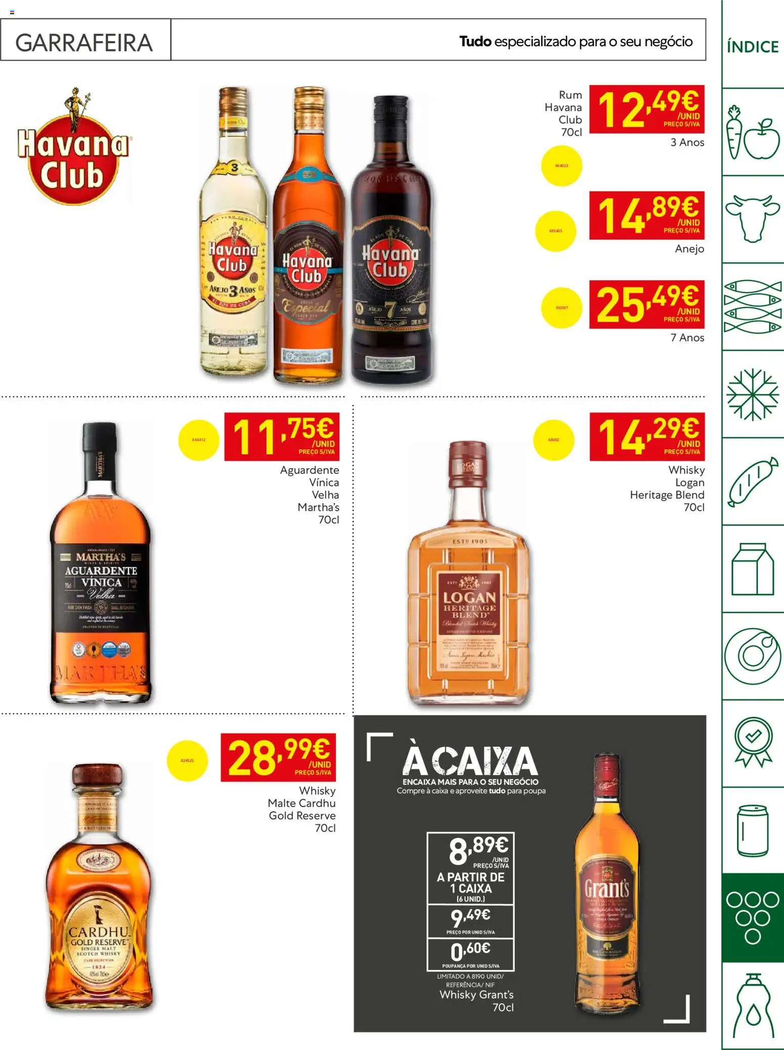 Recheio Horeca Madeira │ válido de 19.05.2026 | Página: 35 | Produtos: Whisky, Caixa