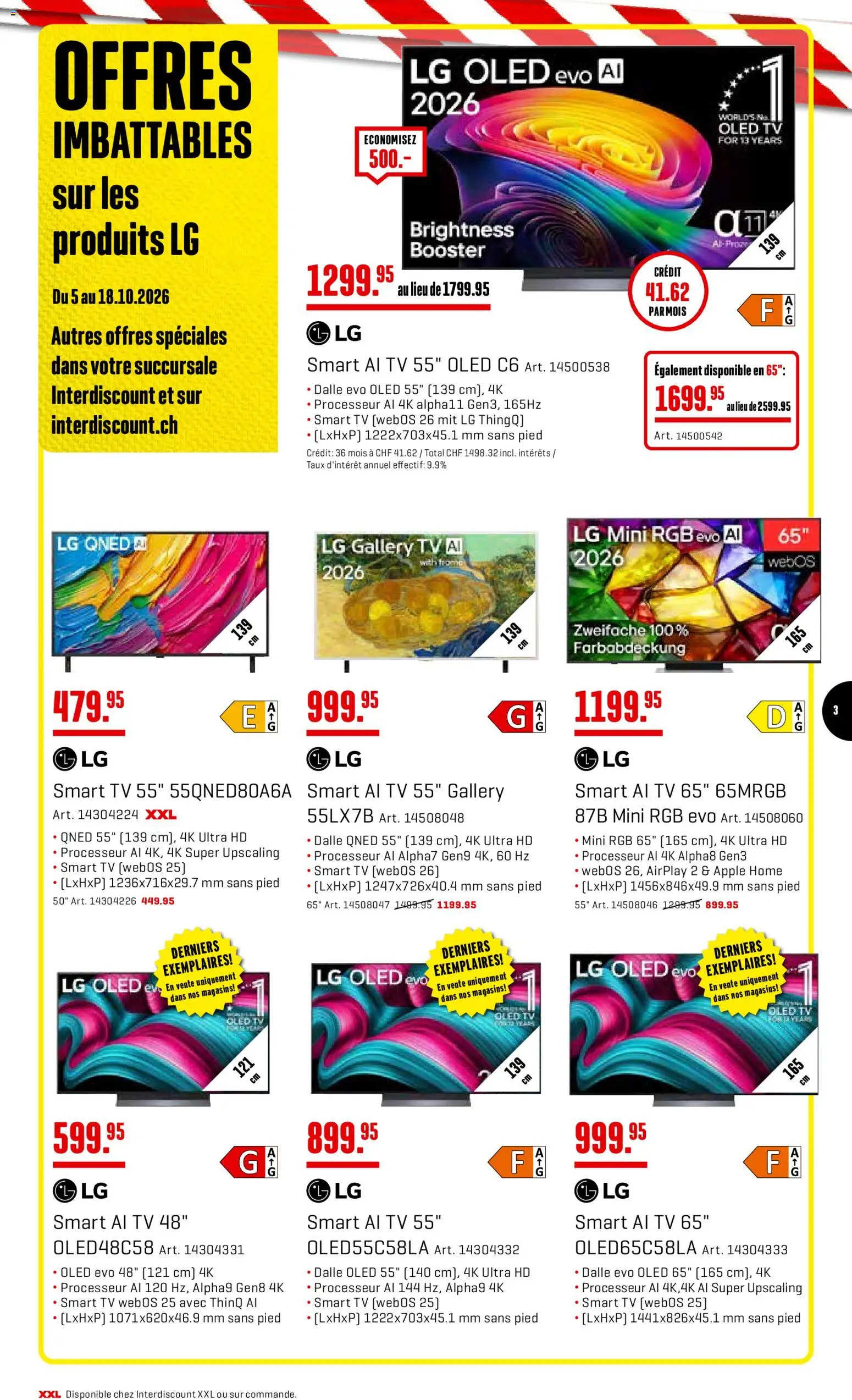 Interdiscount aktionen FR – gültig ab 05.10.2026 | Seite: 3