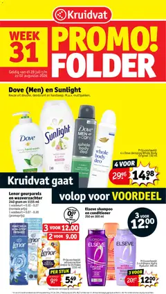 Kruidvat folder week 31 - Voorbeeld van een folder van Kruidvat, geldig van 27/07/2026