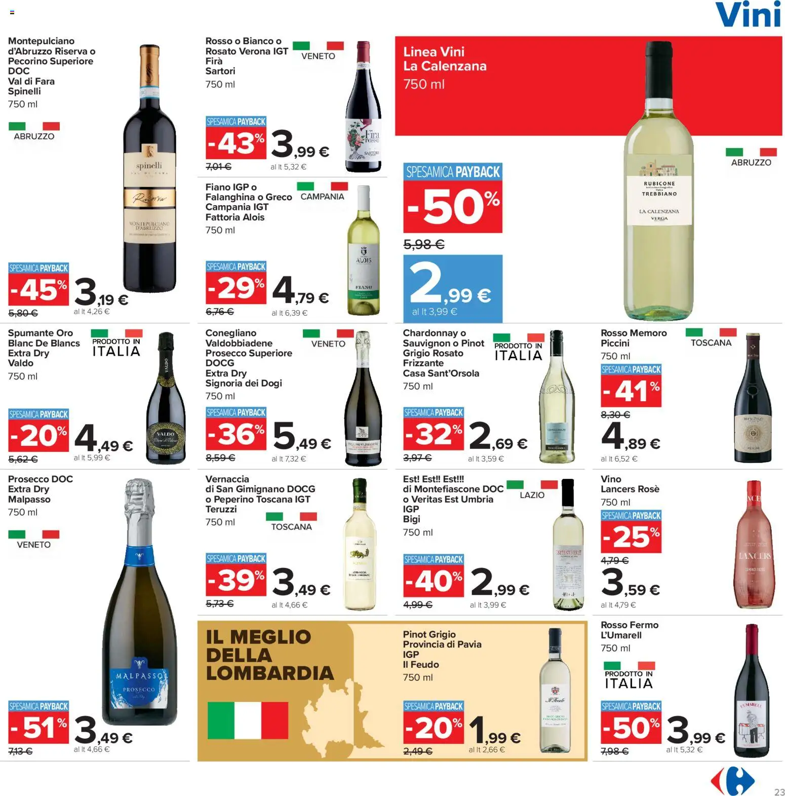 Volantino Carrefour del 29/09/2026 | Pagina: 23