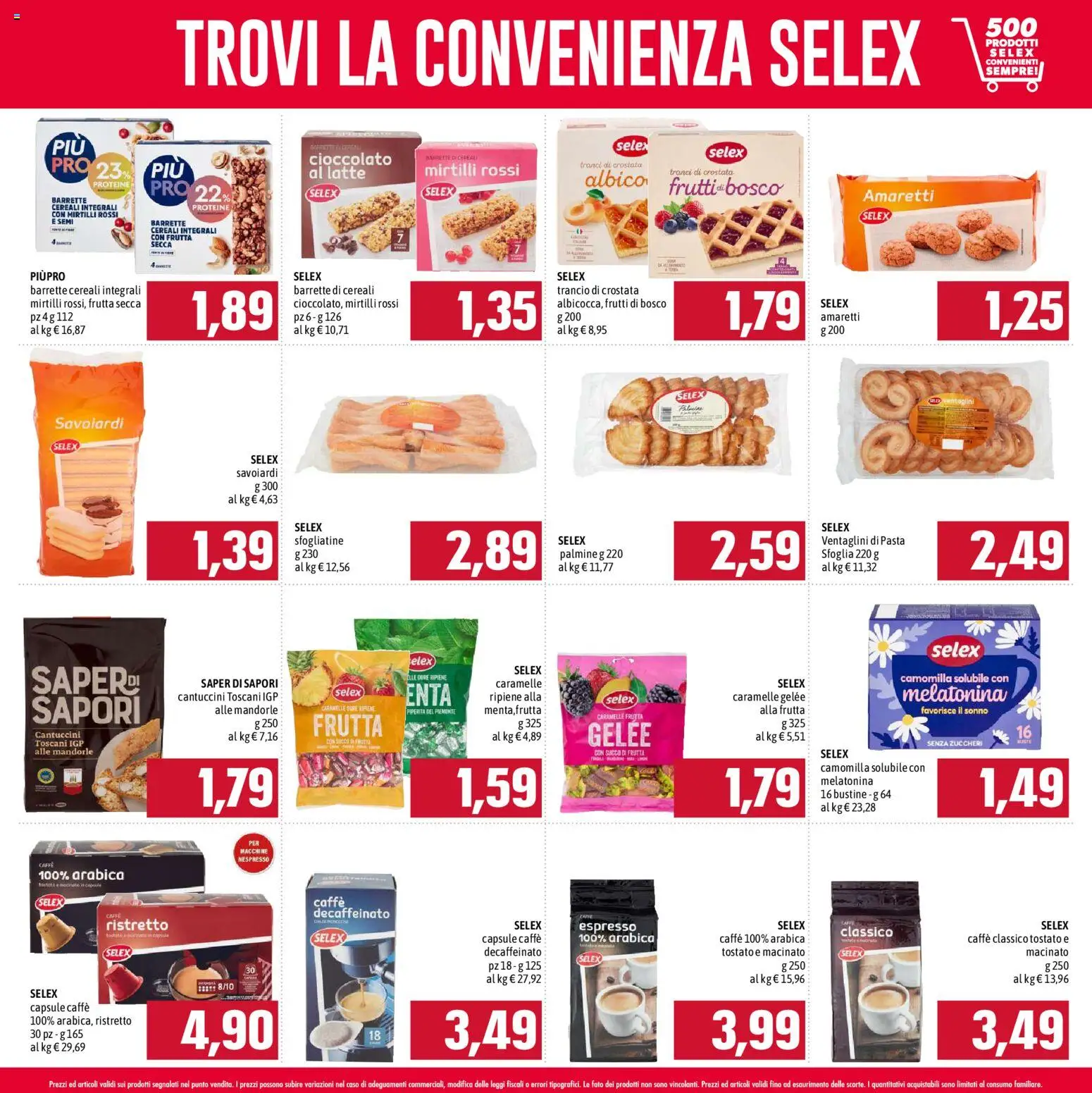 Volantino Emisfero del 21/09/2026 | Pagina: 15 | Prodotti: Succo, Mandorle, Mirtilli rossi, Macinato