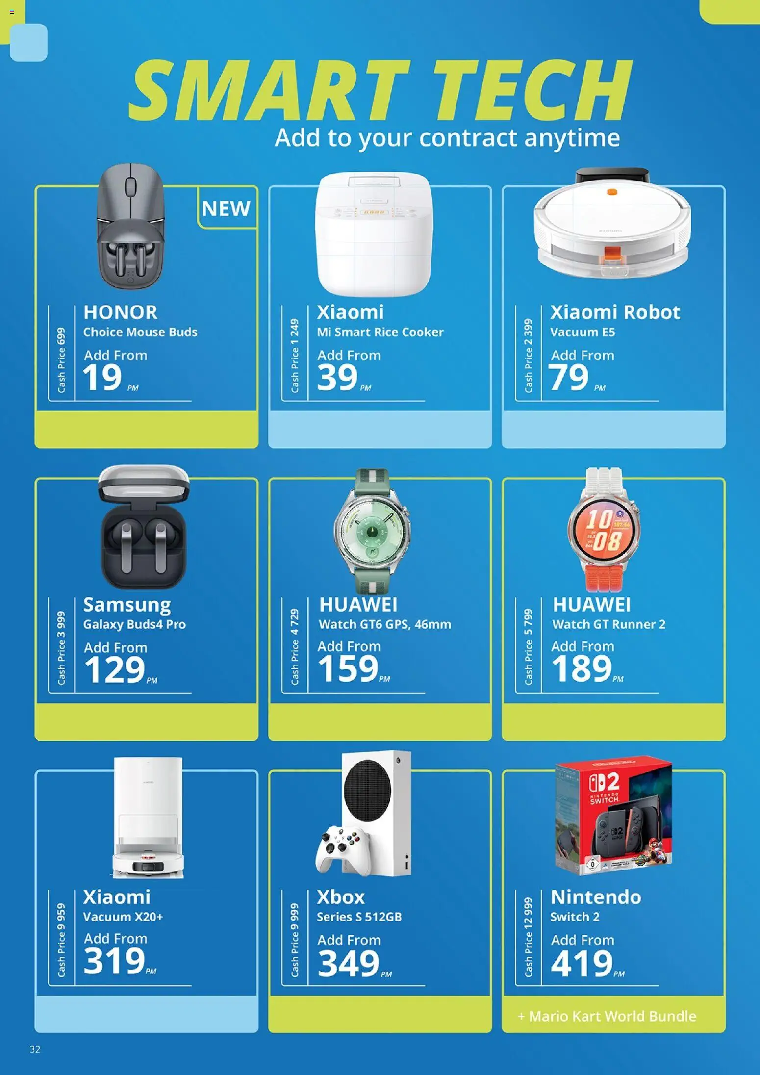 New Cellucity catalogue – valid from 07/08/2026 | Page: 32 | Products: Watch, Mouse, Xbox, Rice
