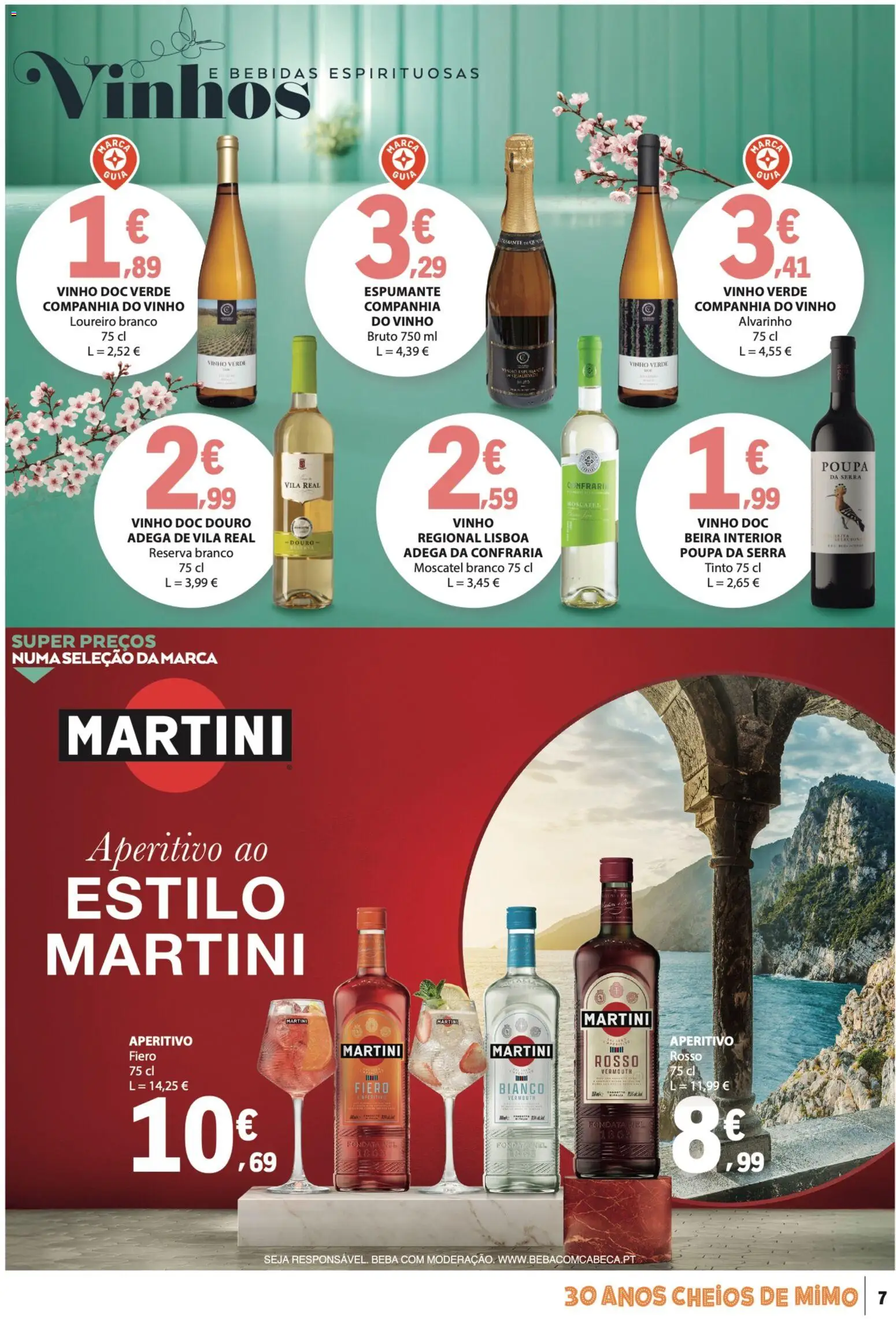E.Leclerc folheto Especial Bebidas de Verão │ válido de 14/07/2026 | Página: 7 | Produtos: Espumante, Vinho