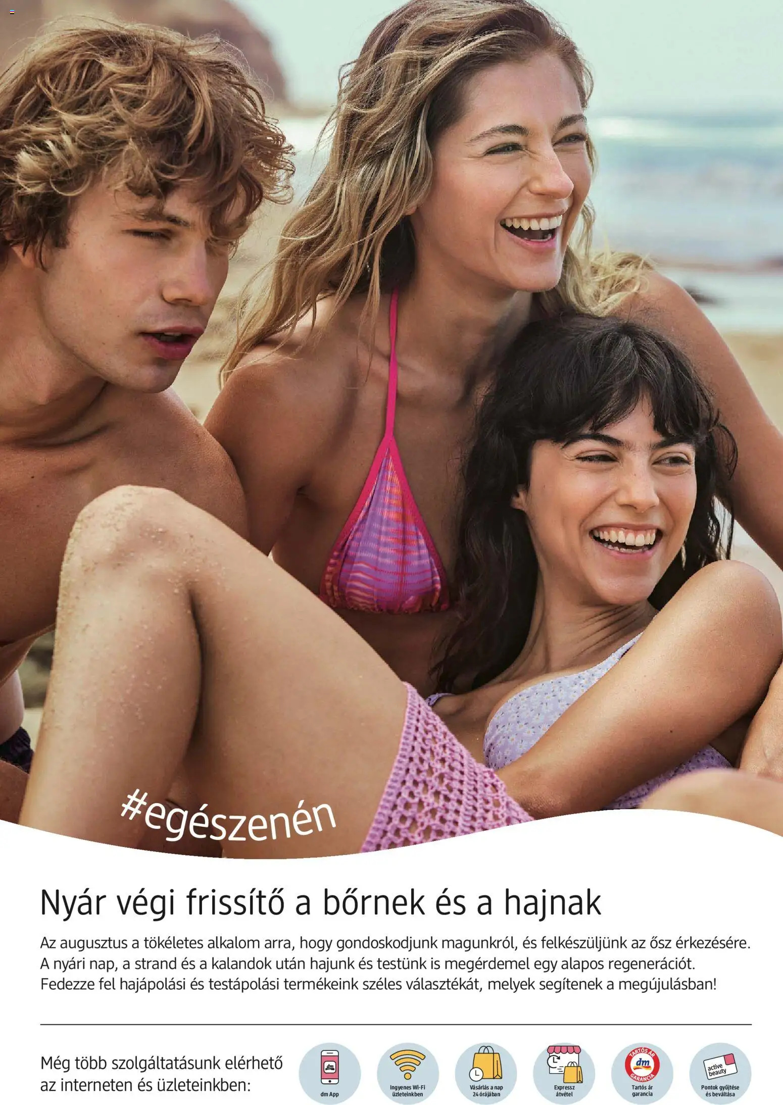 DM Drogerie Markt akciós ujság - amely érvényes a következő dátumtól: 2026.07.30. | Oldal: 2