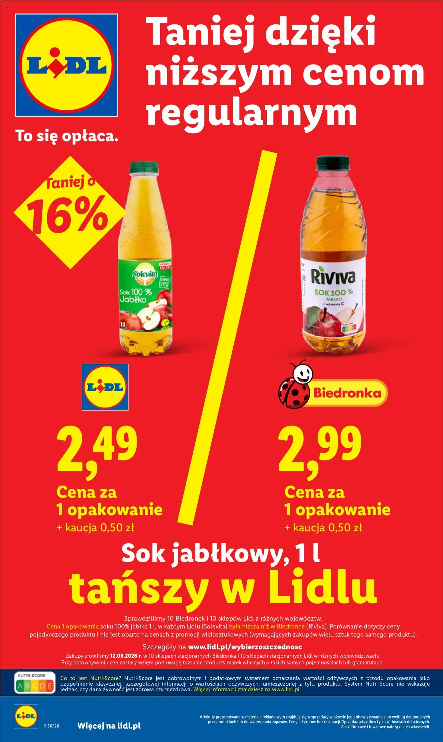 Lidl Polsko leták od 31.08.2026 | Strana: 10 | Produkty: Solevita