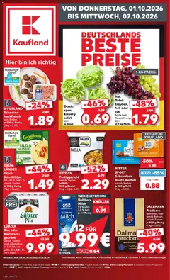 Kaufland Prospekt Leipzig ab 01.10.2026 gültig