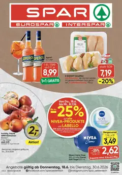 Spar - Flugblatt ab 18.06.2026 gültig