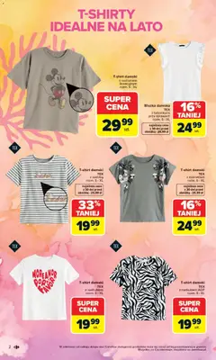 Pogląd oferty "Carrefour gazetka - Stylizacje na letnie okazje" - ważna od 01.06.2026 | Strona: 2 | Produkty: Bluzka