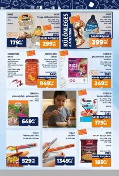 Goods Market Hűségkártyás ajánlataink - amely érvényes a következő dátumtól: 2026.09.17. | Oldal: 7 | Termékek: Őszibarack, Sárgabarack, Frissentartó fólia, Zabkása