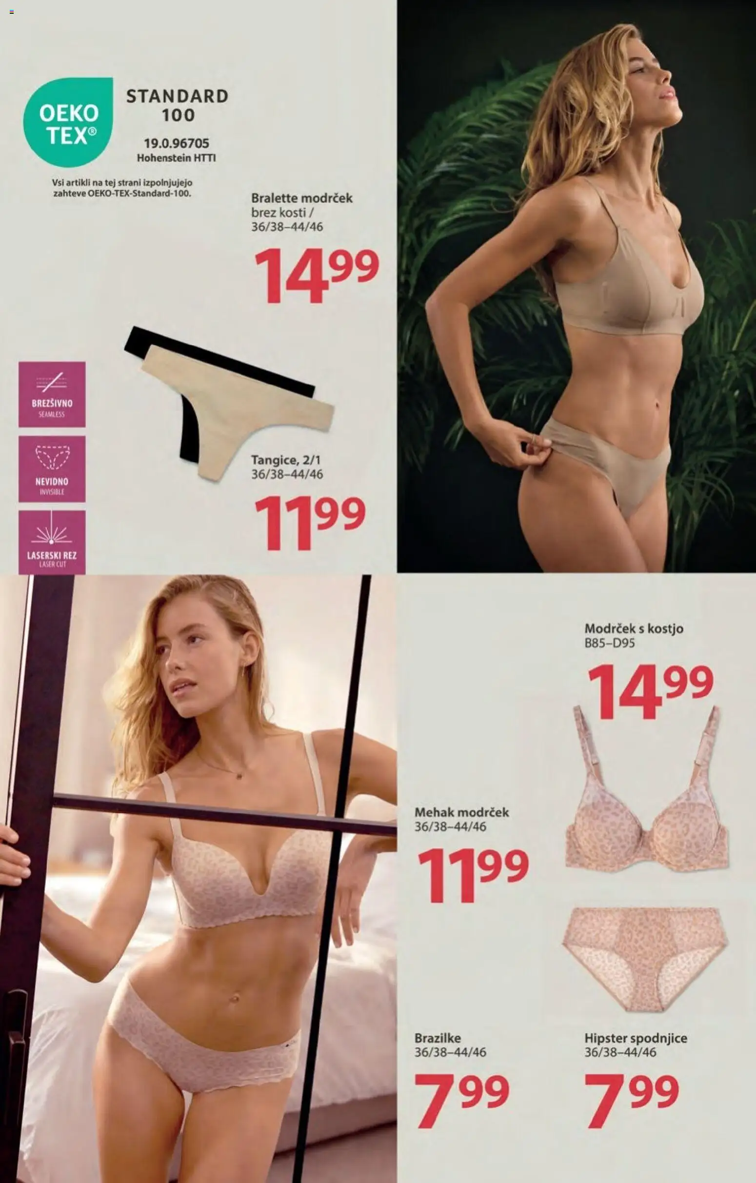 Novi NKD katalog ponudbe – veljaven od 11.06.2026 | Stran: 8 | Izdelki: Spodnjice, Brazilke, Modrcek