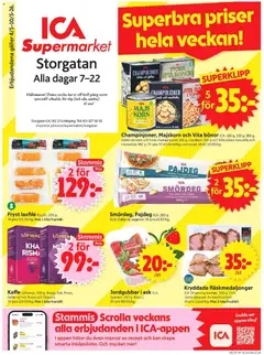 ICA Supermarket - Linköping - Förhandsvisning av reklamblad från butik ICA Supermarket aktuell från 04.05.2026