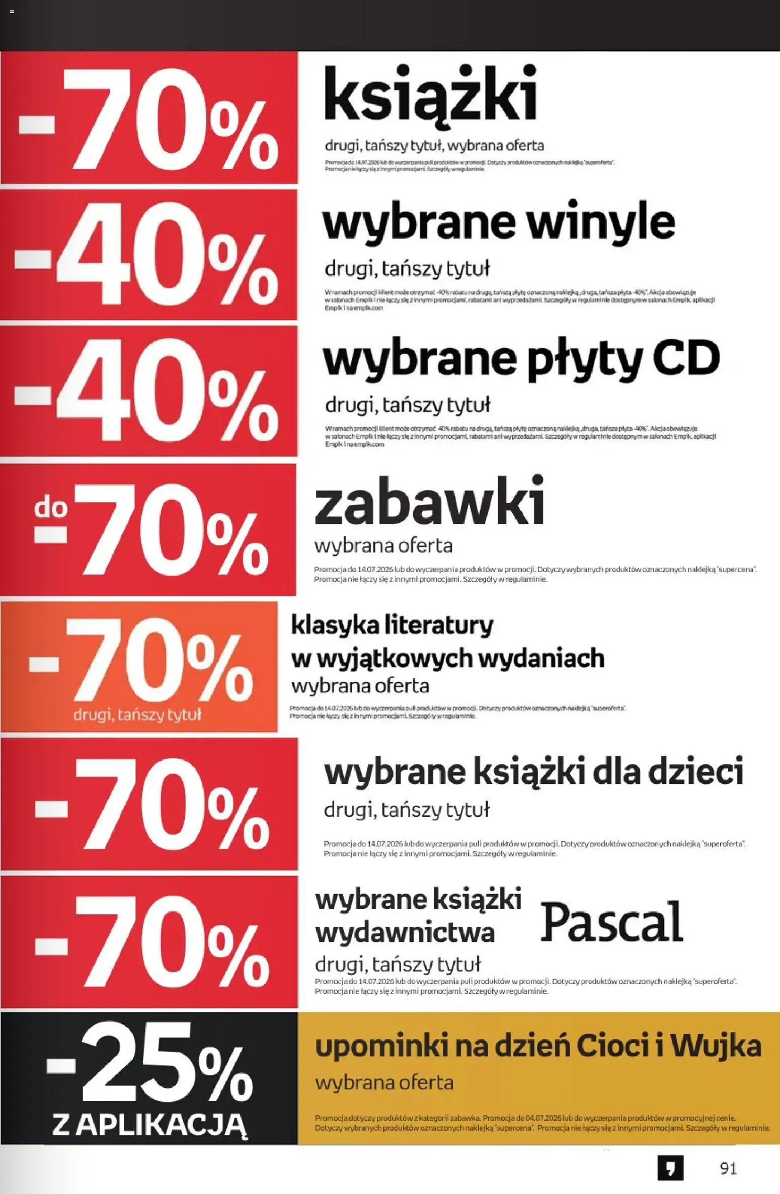 Empik promocje od 01.07.2026 | Strona: 91