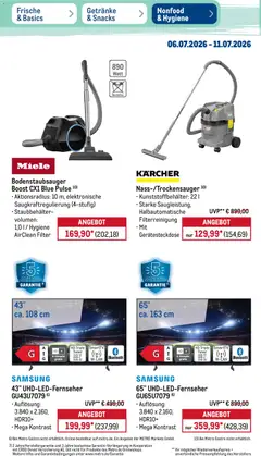 Metro Prospekt ab 06.07.2026 gültig | Seite: 50 | Produkte: Miele, Samsung
