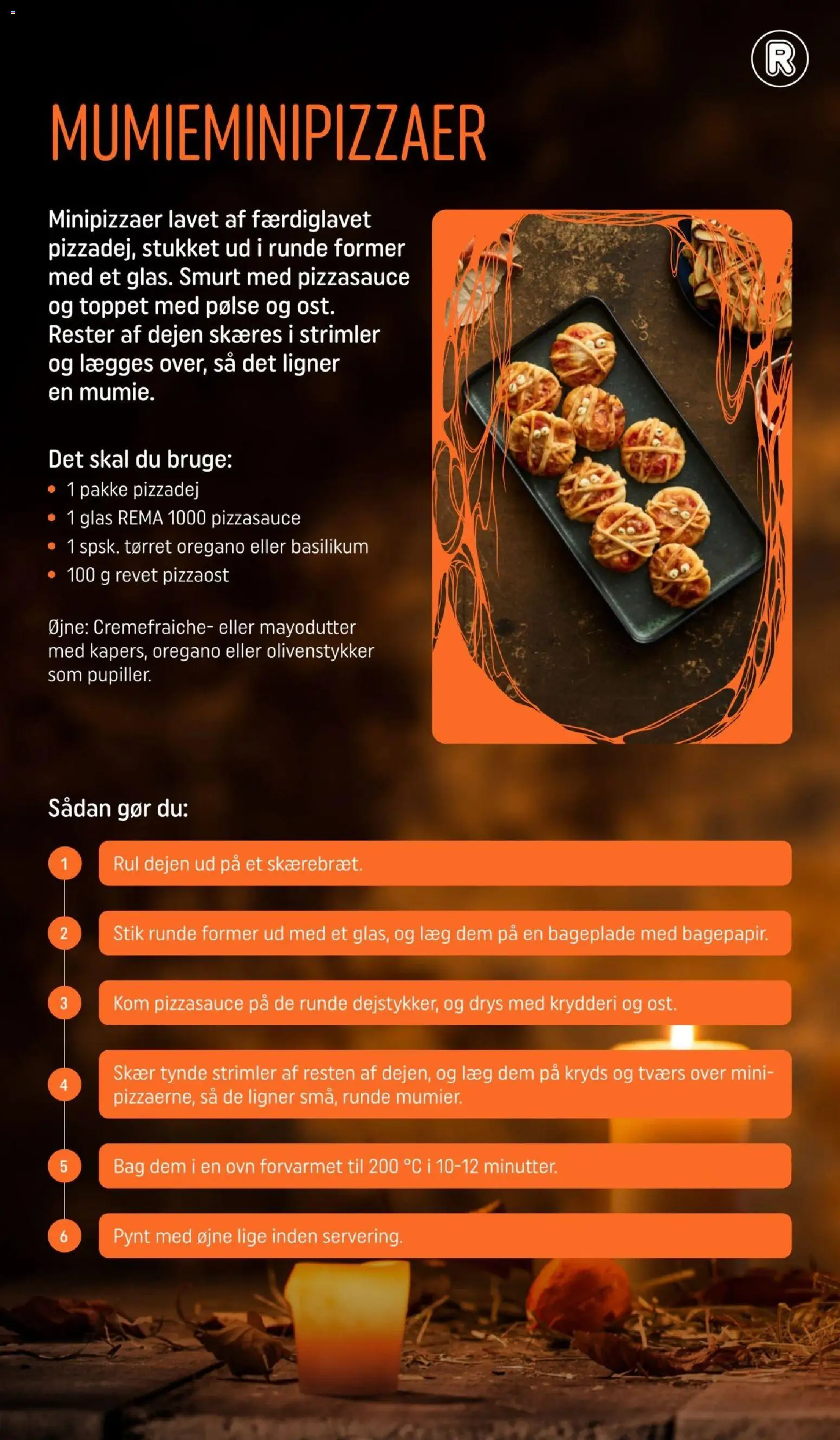 Rema 1000 tilbudsavis – gyldig fra 05/10/2026 | Side: 8 | Produkter: Pizzadej, Søm, Oregano, Ovn