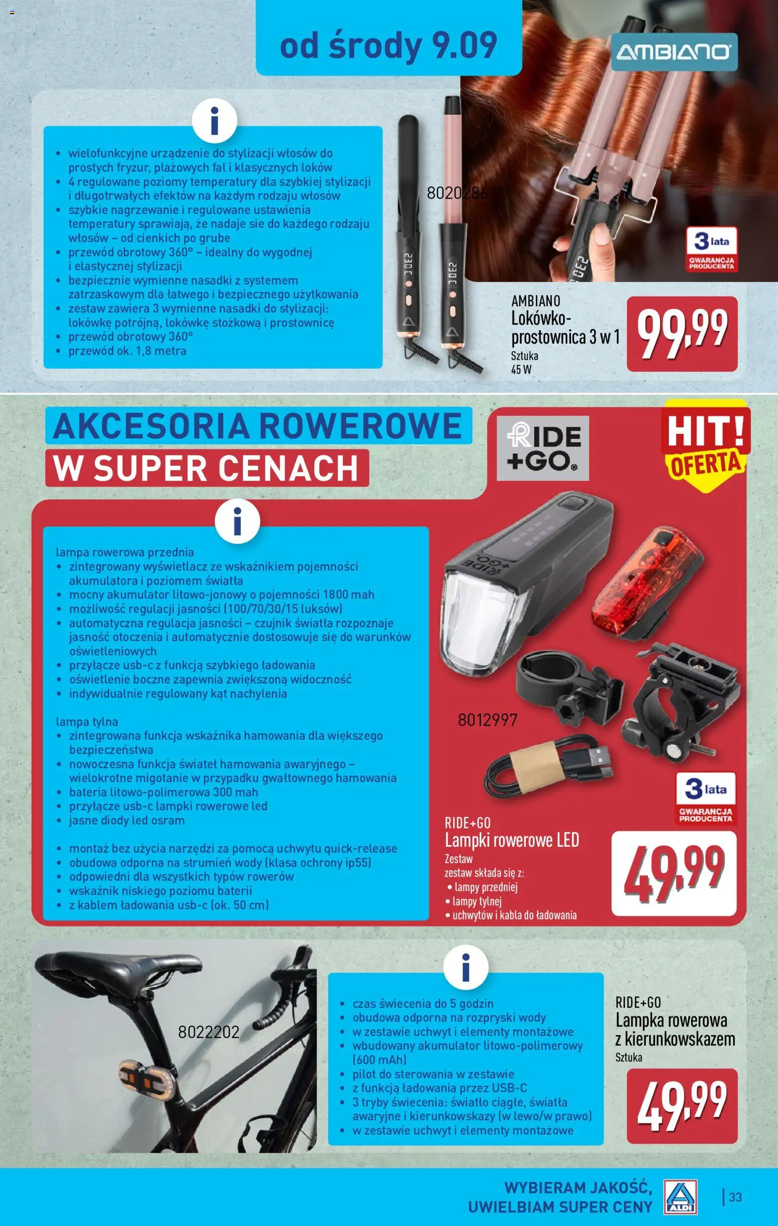 Aldi gazetka od 07.09.2026 | Strona: 33