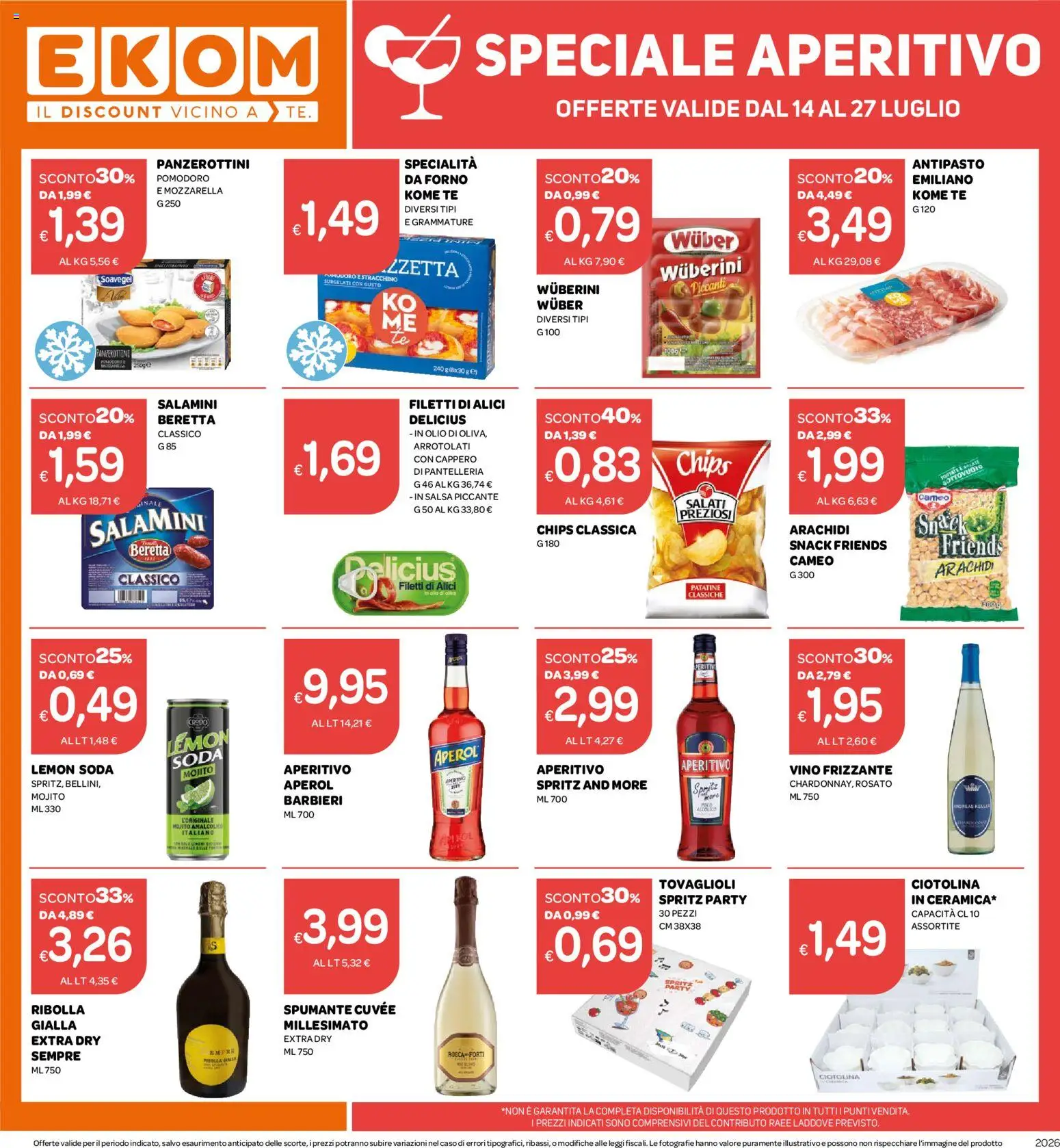 Volantino Ekom del 14/07/2026 | Pagina: 16