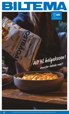 Forhåndsvisning av Biltema kundeavis Drikke, snacks og godteri - National gyldig fra 04/09/2026