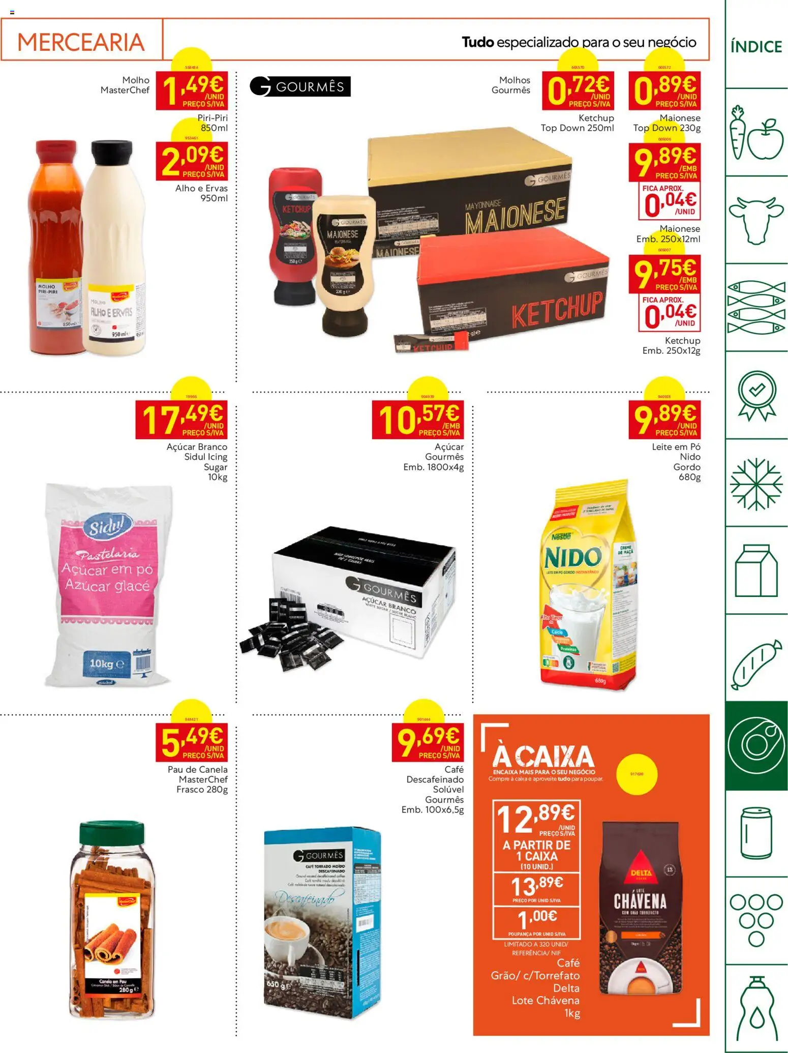 Recheio Horeca Madeira │ válido de 28/07/2026 | Página: 17 | Produtos: Leite em pó, Café, Açúcar, Ketchup