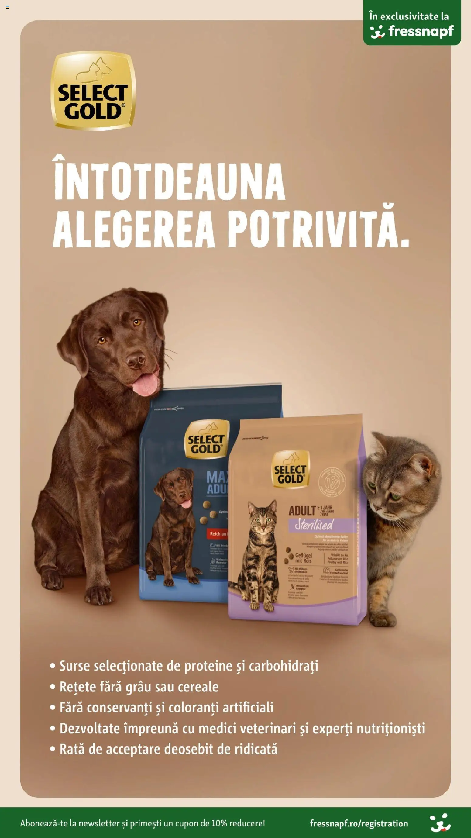 Noul catalog Fressnapf – valabil de la 02.04.2026 | Pagină: 7 | Produse: Masaüstü kılıfı, Rață, Cereale