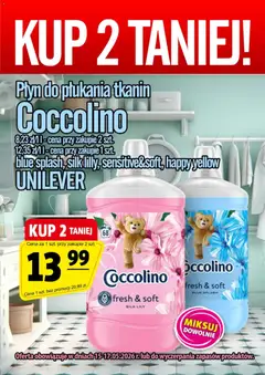 Pogląd oferty "Prim Market promocja - Płyn Do Płukania Coccolino 1,7l" - ważna od 15.05.2026