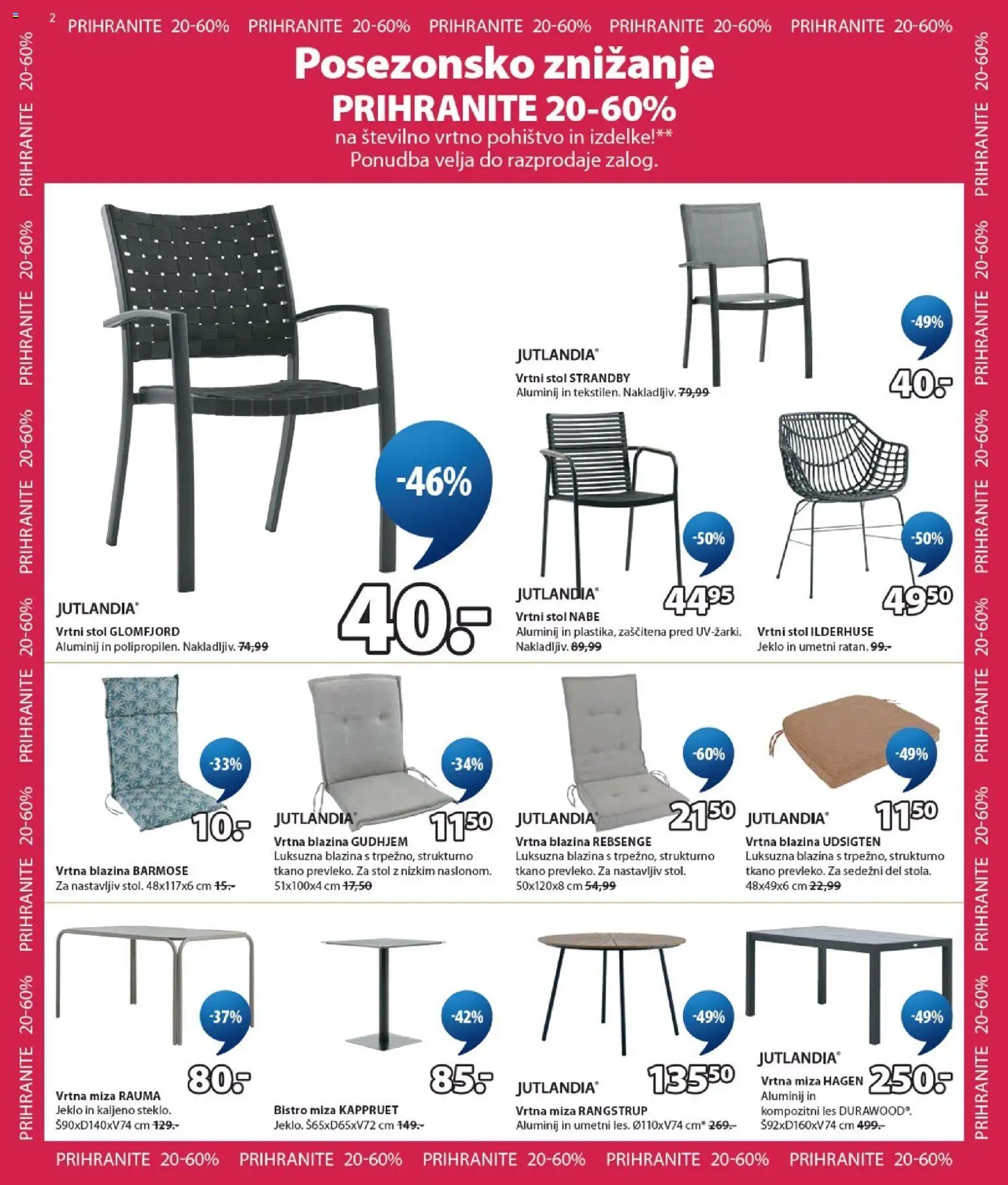 Novi JYSK katalog ponudbe – veljaven od 29.07.2026 | Stran: 2