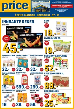 Forhåndsvisning av Price Lagerbutikk kundeavis gyldig fra 10/07/2026