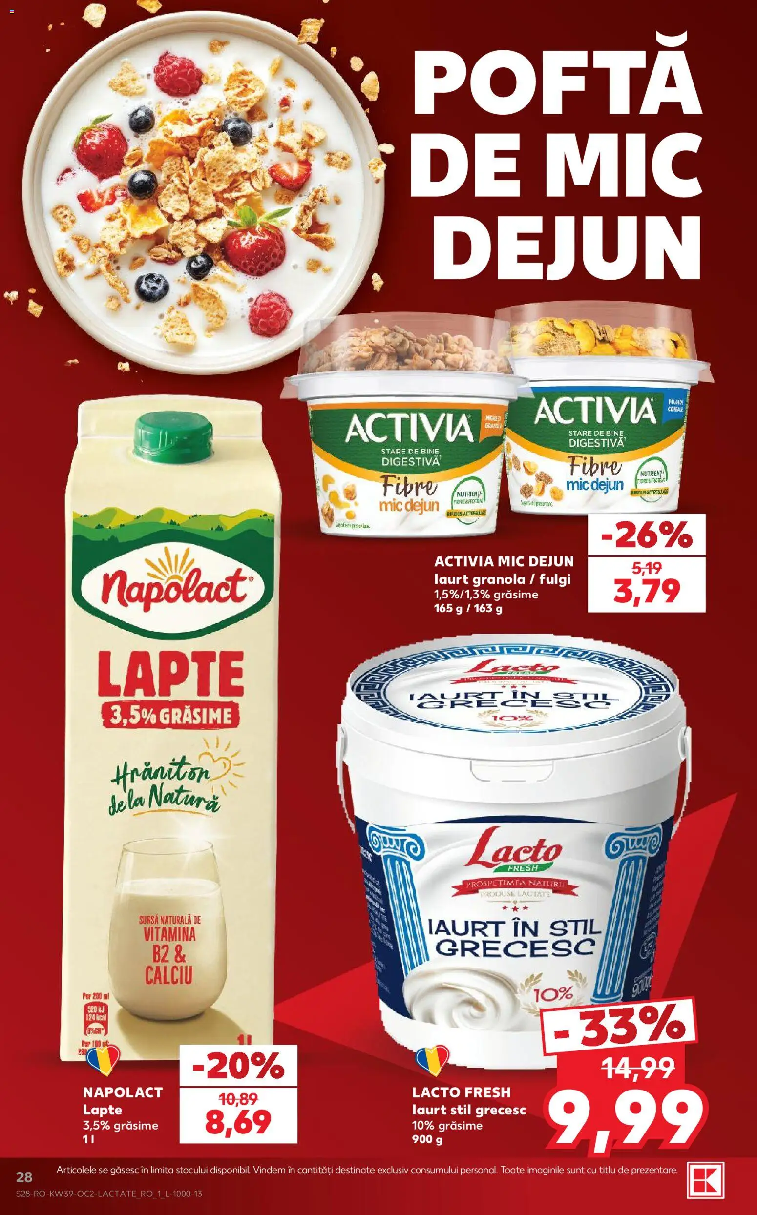Noul catalog Kaufland – valabil de la 23.09.2026 | Pagină: 28