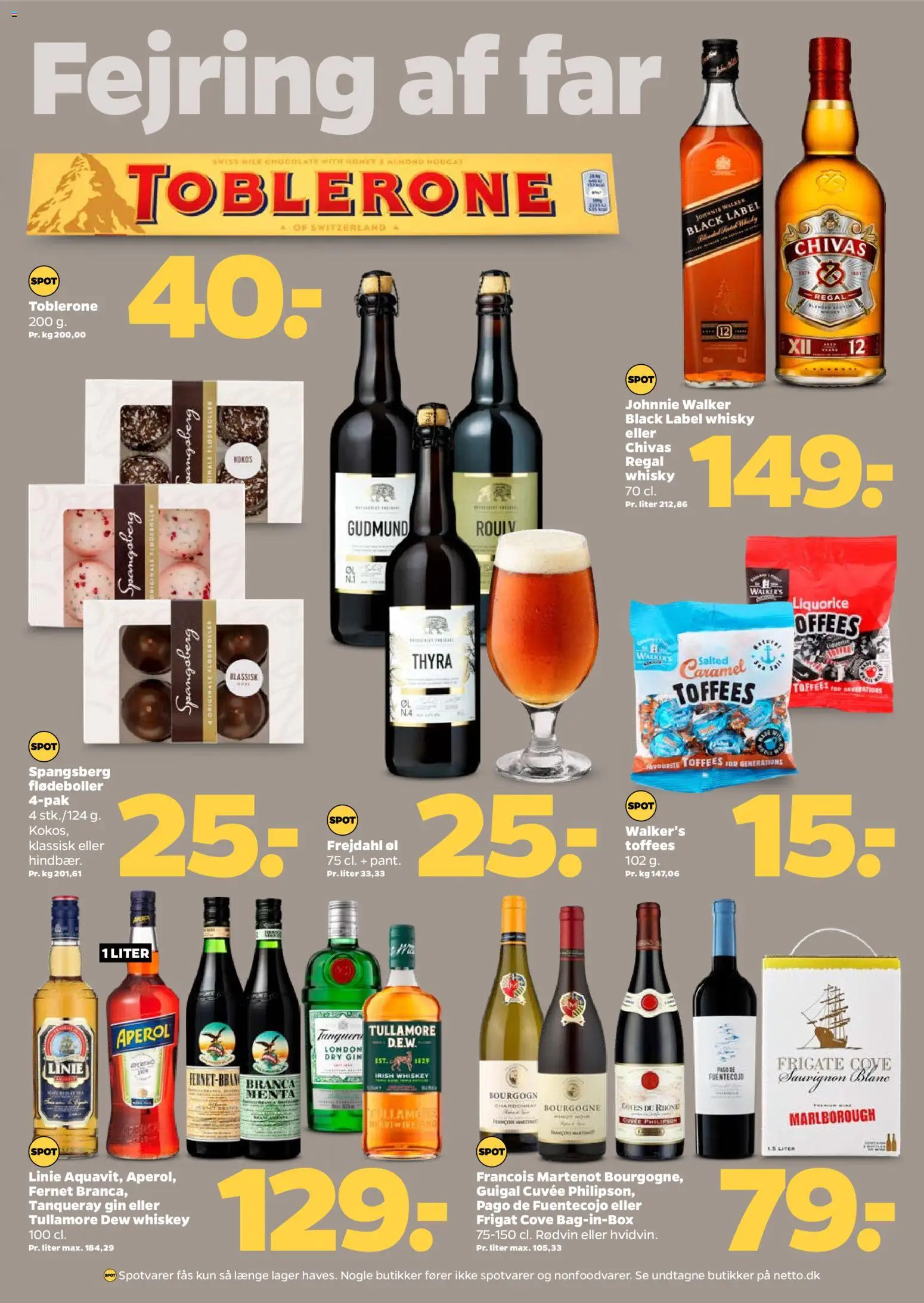 Netto tilbudsavis – gyldig fra 30.05.2026 | Side: 18 | Produkter: Øl, Gin, Whisky, Flødeboller