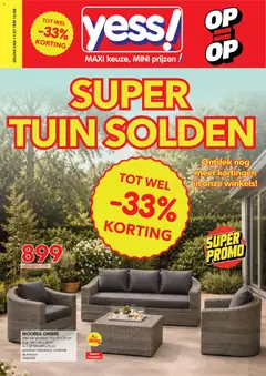 yess! folder- Tuin Solden - Voorbeeld van een folder van yess!, geldig van 11/07/2026